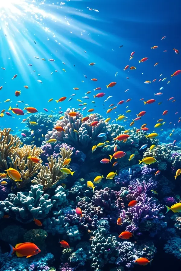 蓝色深海秘境 精选海报